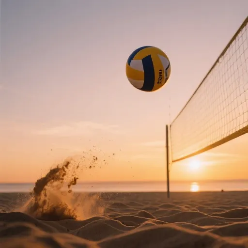 排球沙滩对抗